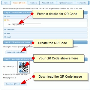 Create QR Code Image